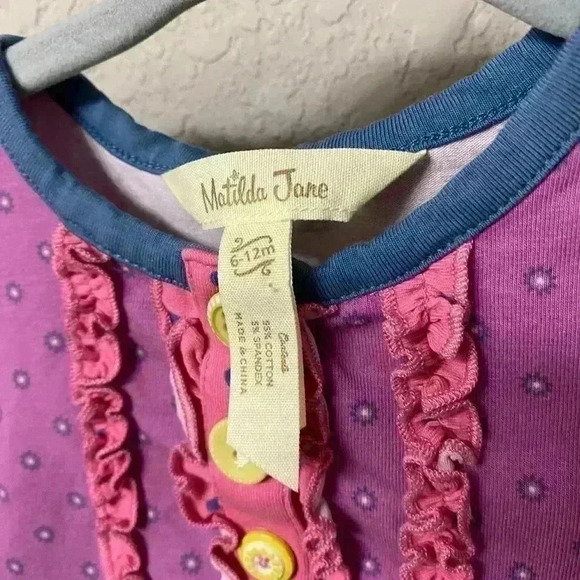 Matilda Jane Purple Violet My Marionette Dress - Picture 3 of 4